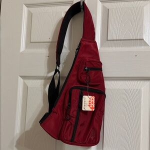 FP Movement by Free People Burgundy Crossbody Bag